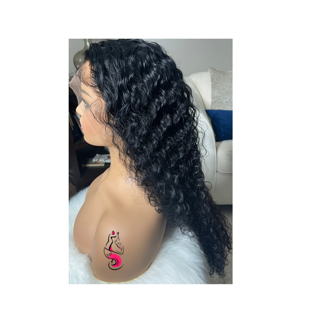 Get Gorgeous, Voluminous Hair with a Brazilian Deep Wave Frontal Wig